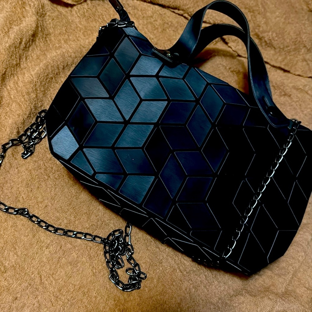 P Luca black matrix purse so cute !!
